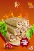 Kebab SP Frozen -  Kambing PEDAS