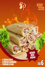 Kebab SP Frozen -  Mix PEDAS